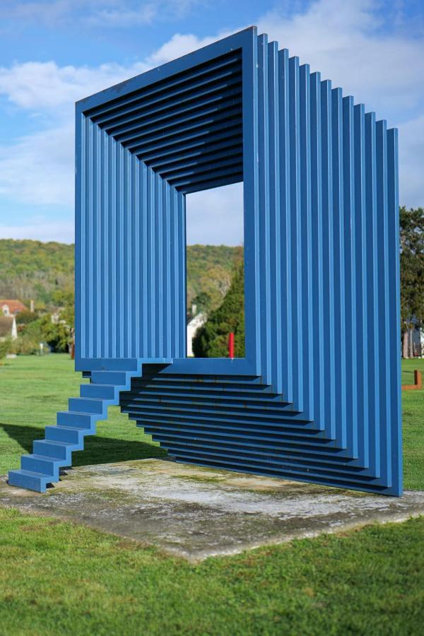 Gite Dans Parc De Sculptures - Gite "Pondichery" Port-Mort Kültér fotó